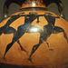 Detail of a Terracotta Panathenaic Amphora Signed by Nikias in the Metropolitan Museum of Art, April 2017