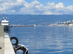 Port de Rijeka.