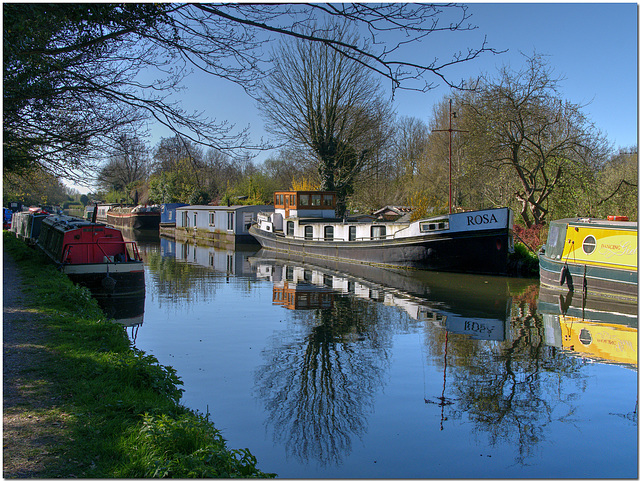 Grand Union Canal at Cowley