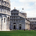 Baptisteum, Dom, und schieffer Turm in Pisa 2001