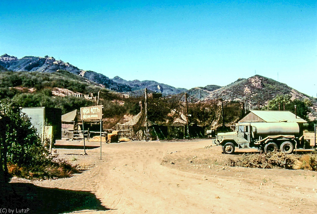 M*A*S*H 4077 - The Set in Malibu Canyon State Park  1980 (255°)