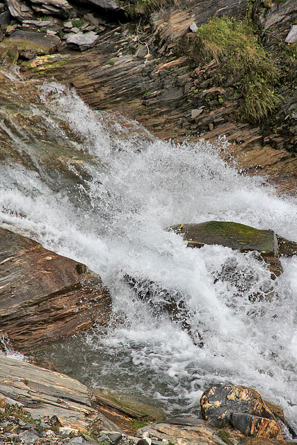 Wasserfall oberhalb der Fane Alm