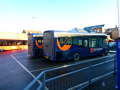Go to Town (WNCT) buses in King's Lynn - 14 Jan 2022 (P1100501)