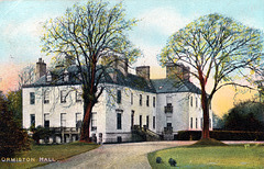 Ormiston Hall, Lothian, Scotland (now a ruin)