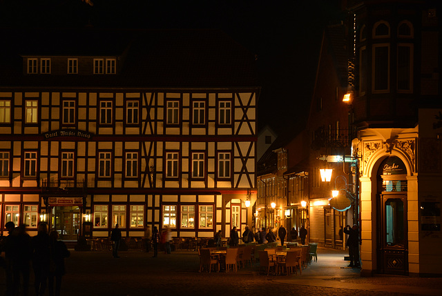 Am Markt in Wernigerode: Hotel Weißer Hirsch
