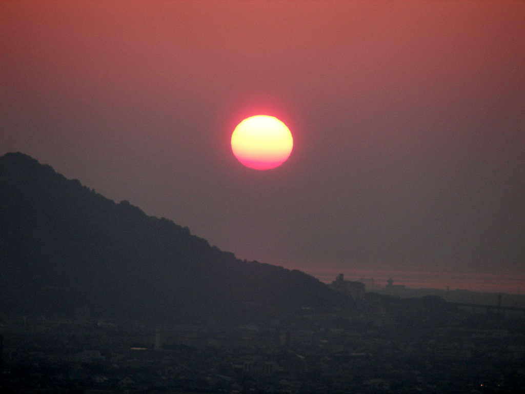 Sunset, Japan