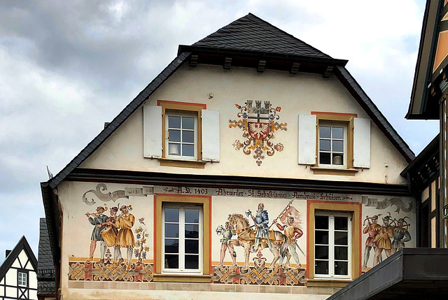 Schöne Fassade in Ahrweiler