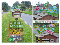 Bizarre Birds Eco fair sign Seaford 27 7 2021