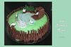 Grandson's pond & ducks 4th Birthday Cake - 2012