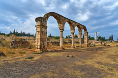Die Ruinen von Anjar (Libanon)