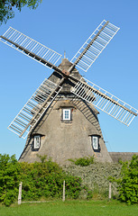 Drei Fenster an der Windmühle in  Dorf Mecklenburg/ MV