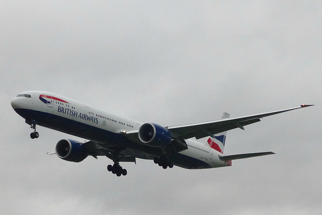 G-STBI approaching Heathrow - 4 November 2015