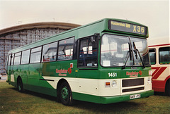 Kingfisher (First Bus) 1451 (G451 JYG) at Showbus, Duxford – 22 Sep 1996 (330-15)