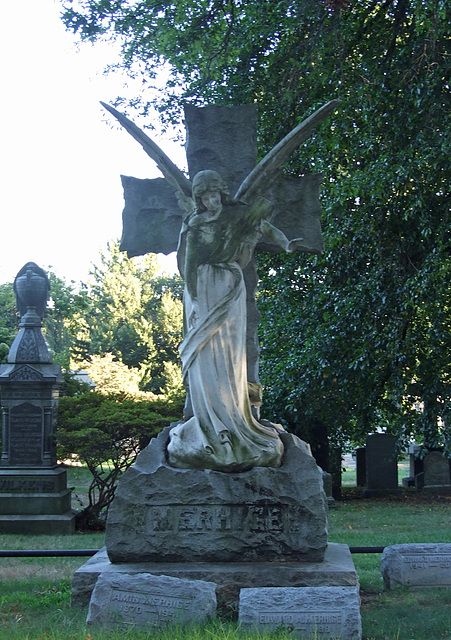 Mehrige Grave in Greenwood Cemetery, September 2010