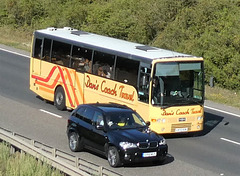Dan's Coach Travel L872 SGW on the A11/A14 near Newmarket - 1 Sep 2019 (P1040284/2)
