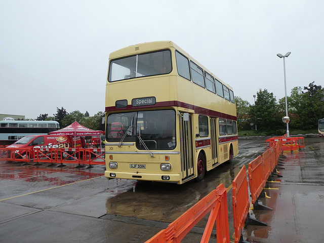 Preserved former Leicester City Transport 301 (GJF 301N) - 27 Jul 2019 (P1030269)