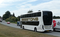 Beestons Coaches YX18 KOH in Long Melford - 31 Aug 2019 (P1040278)