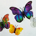 Paper butterflies