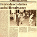 Bal Renaissance à Blandy-les-Tours le 25 mai 1996