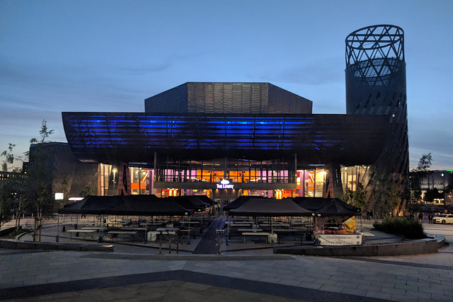 Lowry Theatre At Dusk