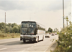 S.U.T. Limited (National Express contractor) A305 XHE in Red Lodge – 3 Sep 1988 (73-31)