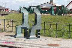 Modern Sculptures beside Søborg Kanal near the harbour 01
