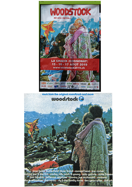 Woodstock 50 années d'écart
