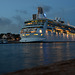 Cruise ship in Willemstad