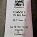 Ticket for The Last Bus