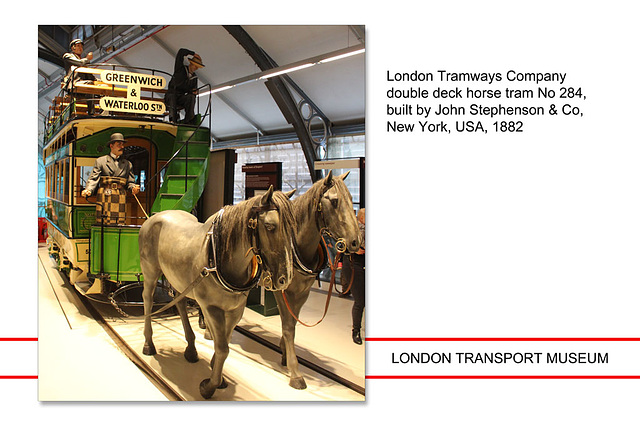 LT Museum double decker horse tram