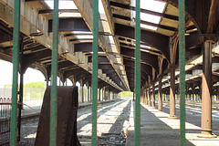 Abandoned Rail Station at Liberty State Park