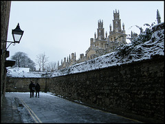 Queen's Lane in winter