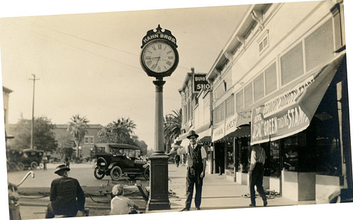 Hahn Bros. Clock (Rotated)