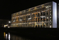 Berlin-leuchtet: Am Berliner Stadtschloss (Neubau Humboldt Forum)