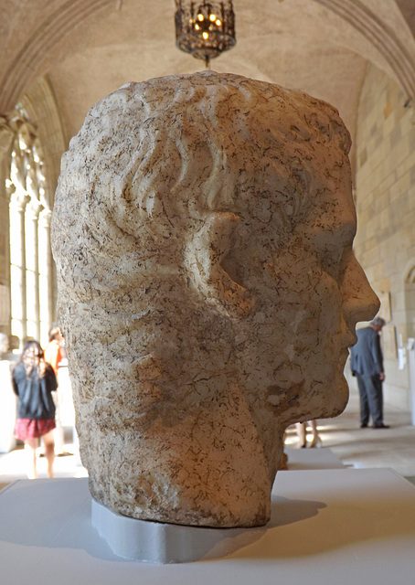 Portrait of the Emperor Caligula in the Yale University Art Gallery, October 2013