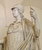 Detail of the Ludovisi Athena in the Palazzo Altemps, June 2014