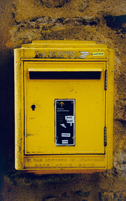 The Charme of French Mailboxes