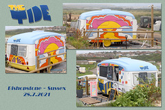 The Tide cafe caravan Bishopstone Sussex 28 7 2021