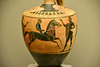 Athens 2020 – Goulandris Museum of Cycladic Art – Lekythos depicting a rider celebrating his victory