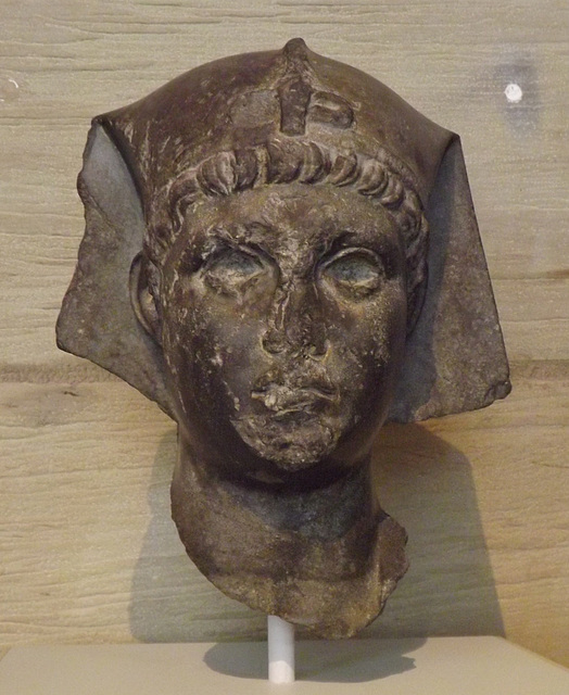 Portrait of a Pharaoh, Possibly Augustus in the Yale University Art Gallery, October 2013