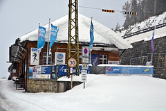 Bahnstation Seebrugg am Schluchsee im Winterkleid