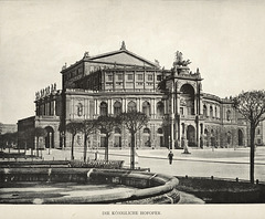 Album von Dresden: Die Königliche Hofoper (Semperoper)