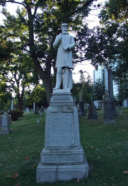 Bodenhausen Grave in Greenwood Cemetery, September 2010