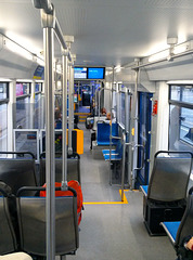 Leipzig 2015 – Interior of tram 1328