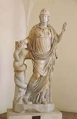 The Ludovisi Athena in the Palazzo Altemps, June 2014