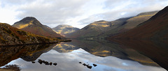 Wasdale Head and Wastwater in Autumn
