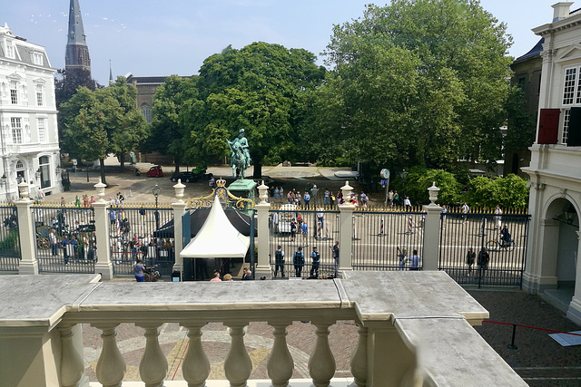 Paleis Noordeinde 2019 – View from the balcony