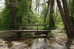 Brücke über einen kleinen Bach, der in den Illmensee mündet (1PicinPic)