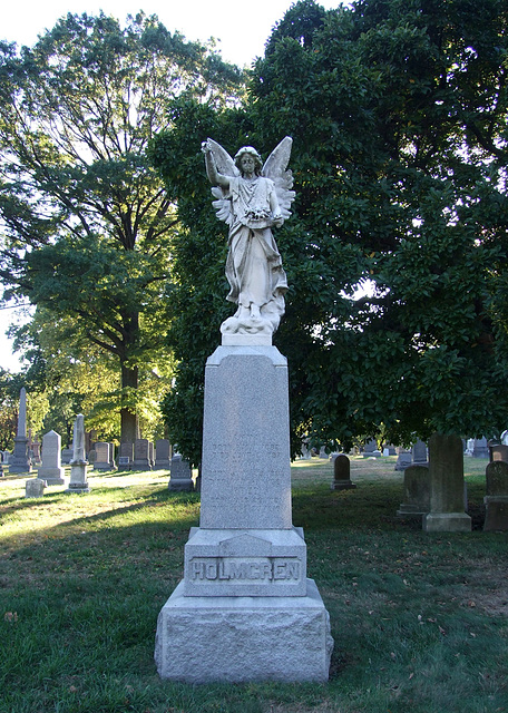 Holmgren Grave in Greenwood Cemetery, September 2010