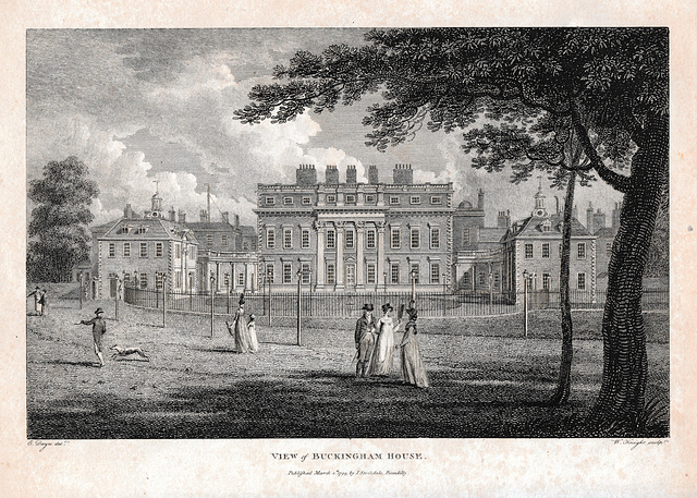 Buckingham House, (now site of Buckingham Palace), Westminster,  London